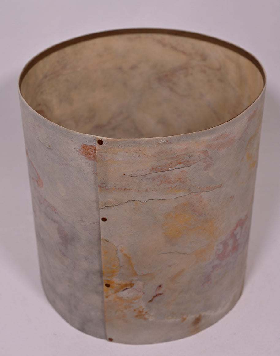 Abat-Jour en feuille d'ardoise. Détail 