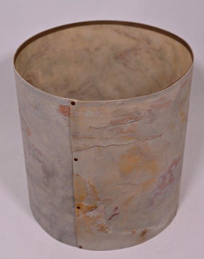 Abat-Jour en feuille d'ardoise. Détail 