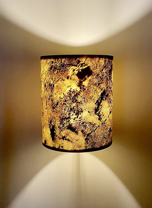 Applique murale Véra en ardoise Pierre de Lune allumée | Atelier Maus . Fabrication française