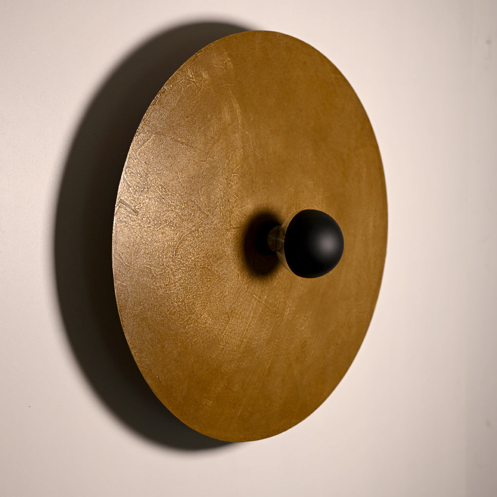 applique murale rovelli avec ampoule a calotte noire